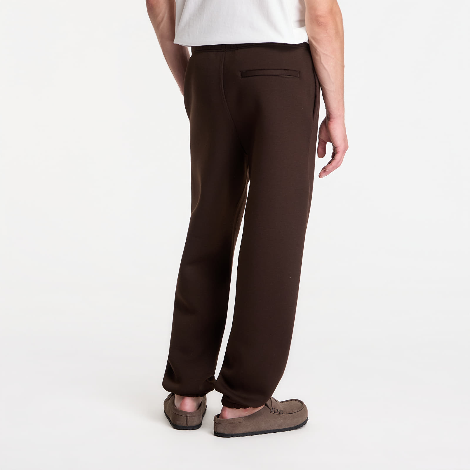 Men's sweatpants Calvin Klein Cooling Spacer Embossed Logo Joggers Dark Coffee