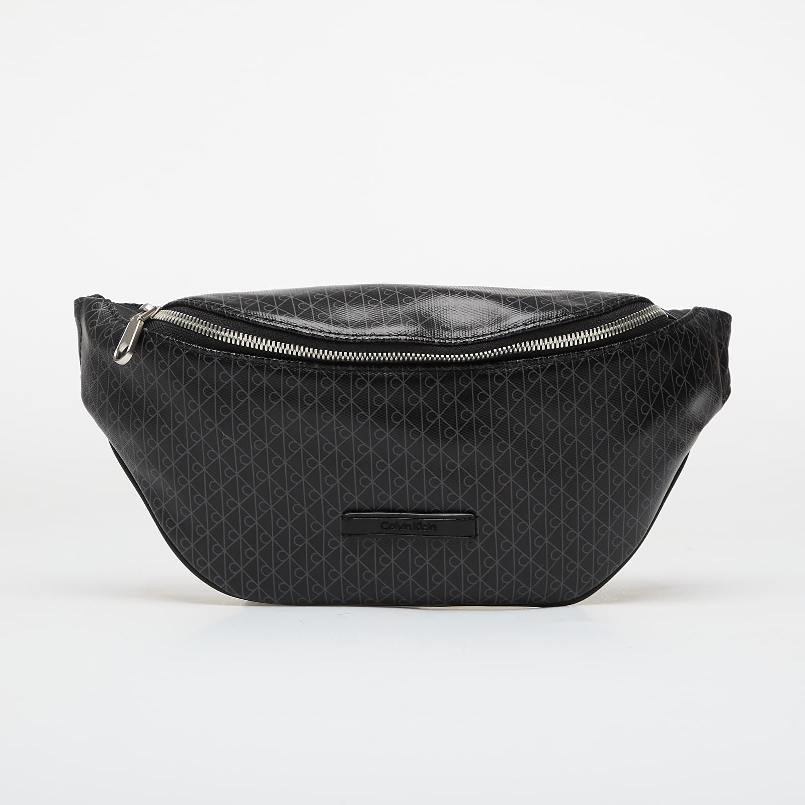 Men's waist bags Calvin Klein Emblem Aop Coated Waistbag Black/ Aop