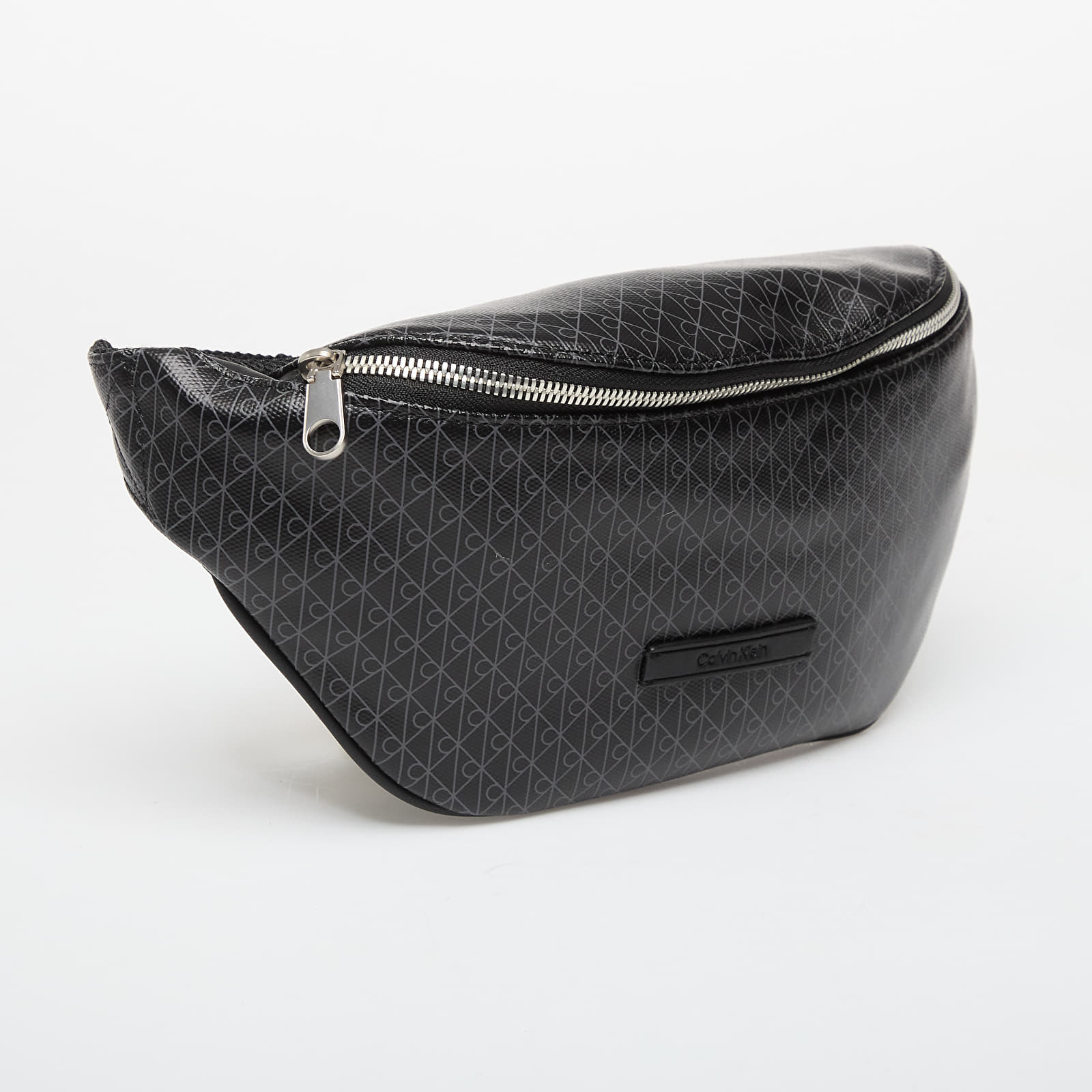 Men's waist bags Calvin Klein Emblem Aop Coated Waistbag Black/ Aop
