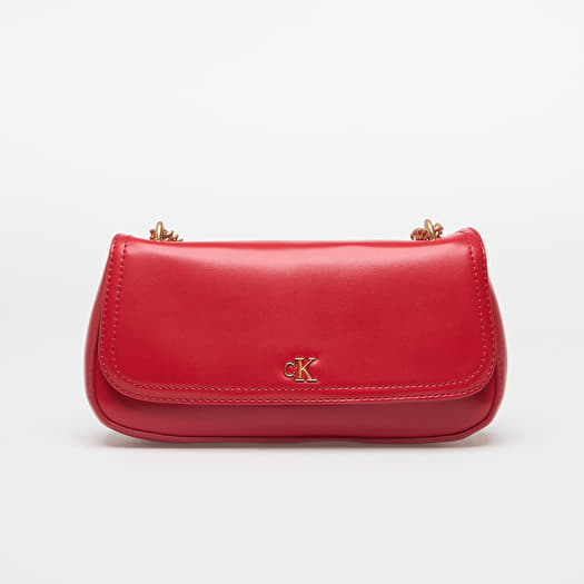 Ručna torbica Calvin Klein Ck Convertible Chain Small Bag Bordeaux Wine