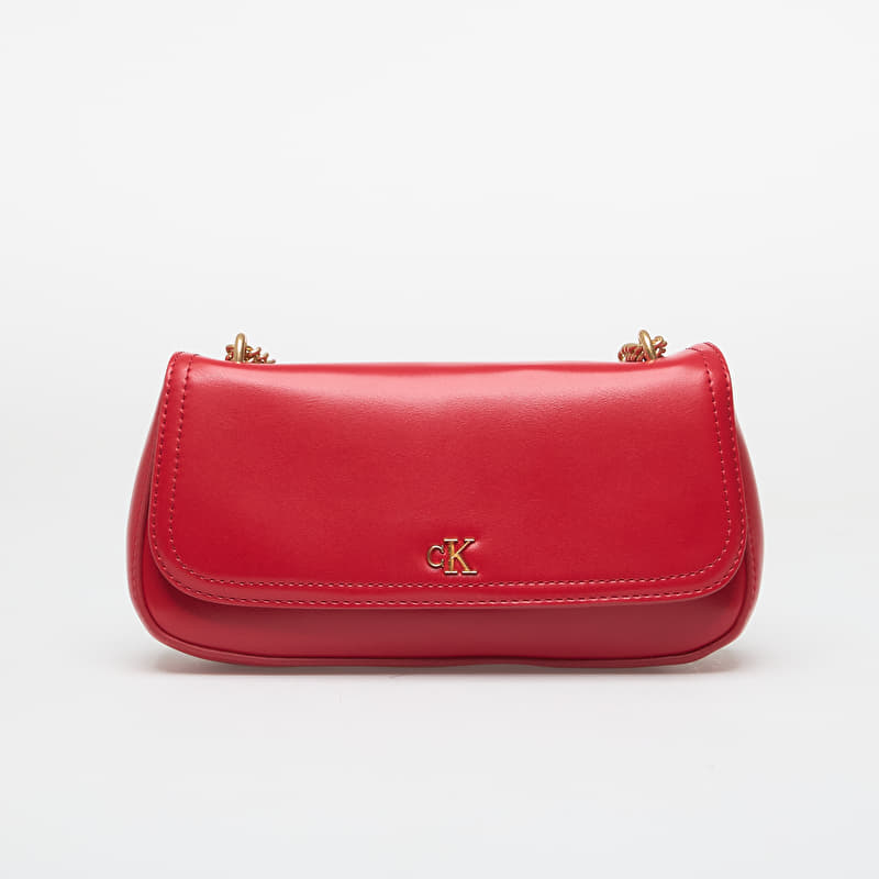 Handbag Calvin Klein Ck Convertible Chain Small Bag Bordeaux Wine