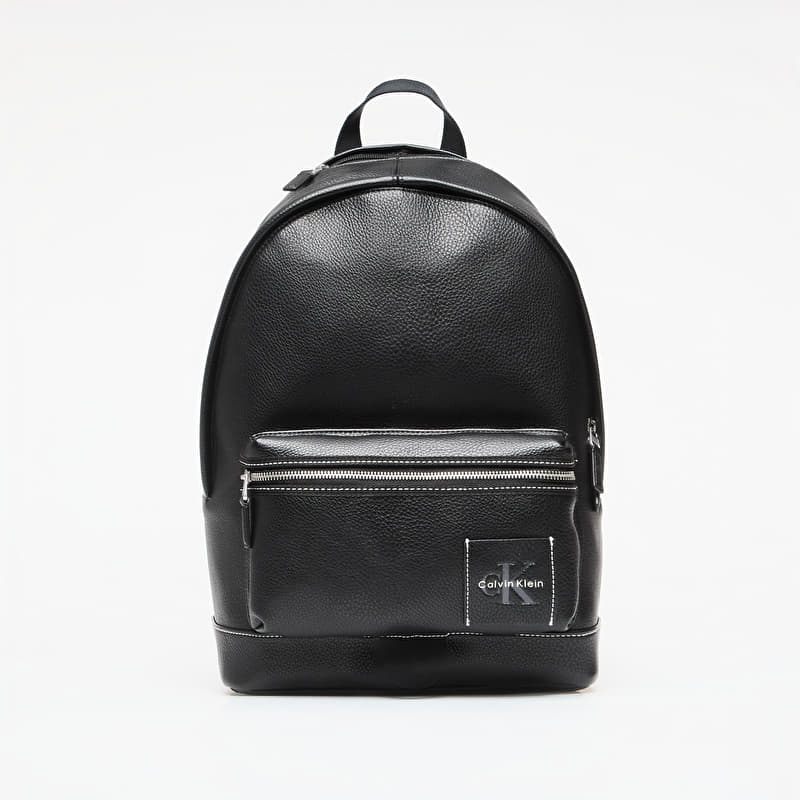 Calvin Klein Bold Pebble Round Backpack Black