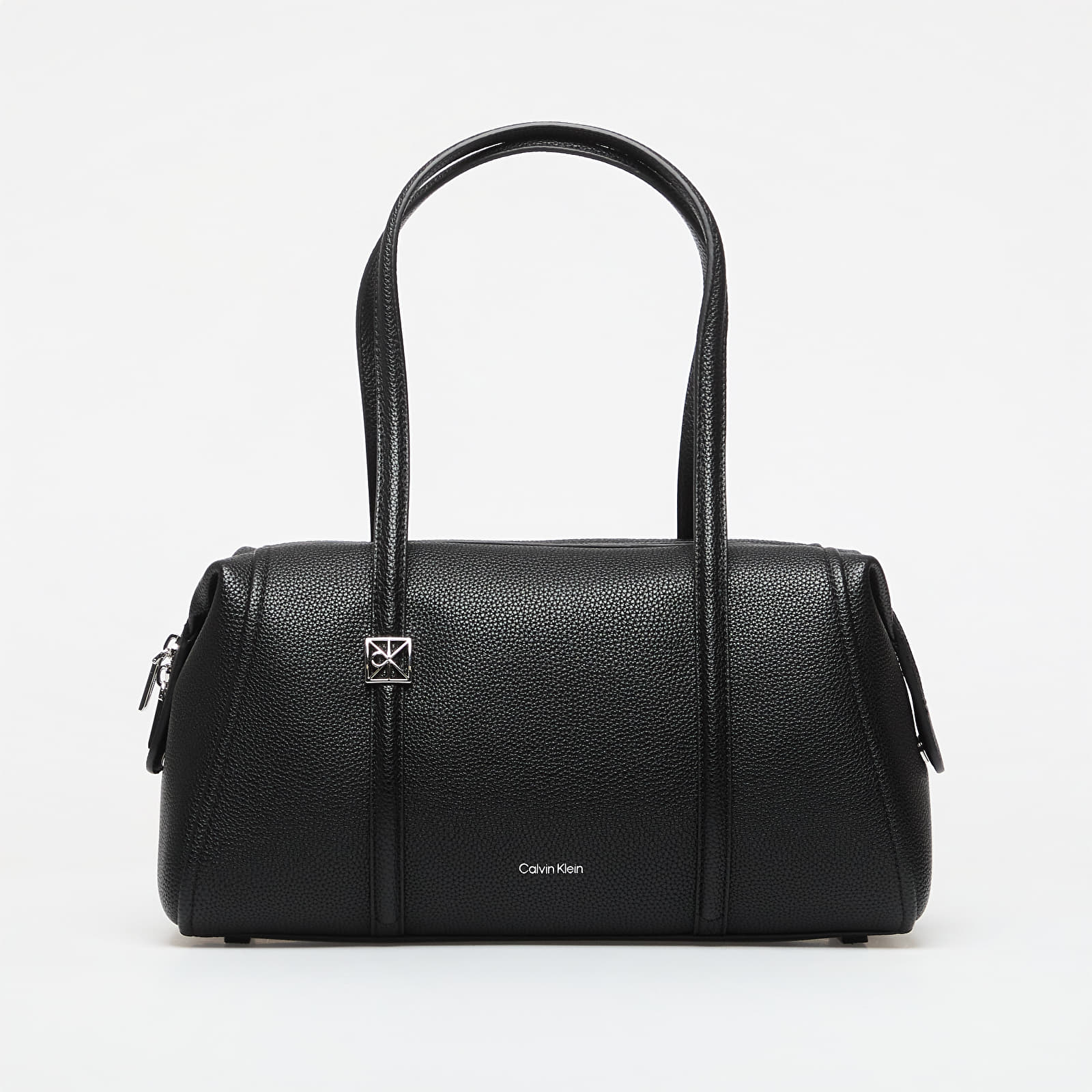 Men's Shoulder Bags Calvin Klein Emblem Hw Pebble Doctor Shoulder Black