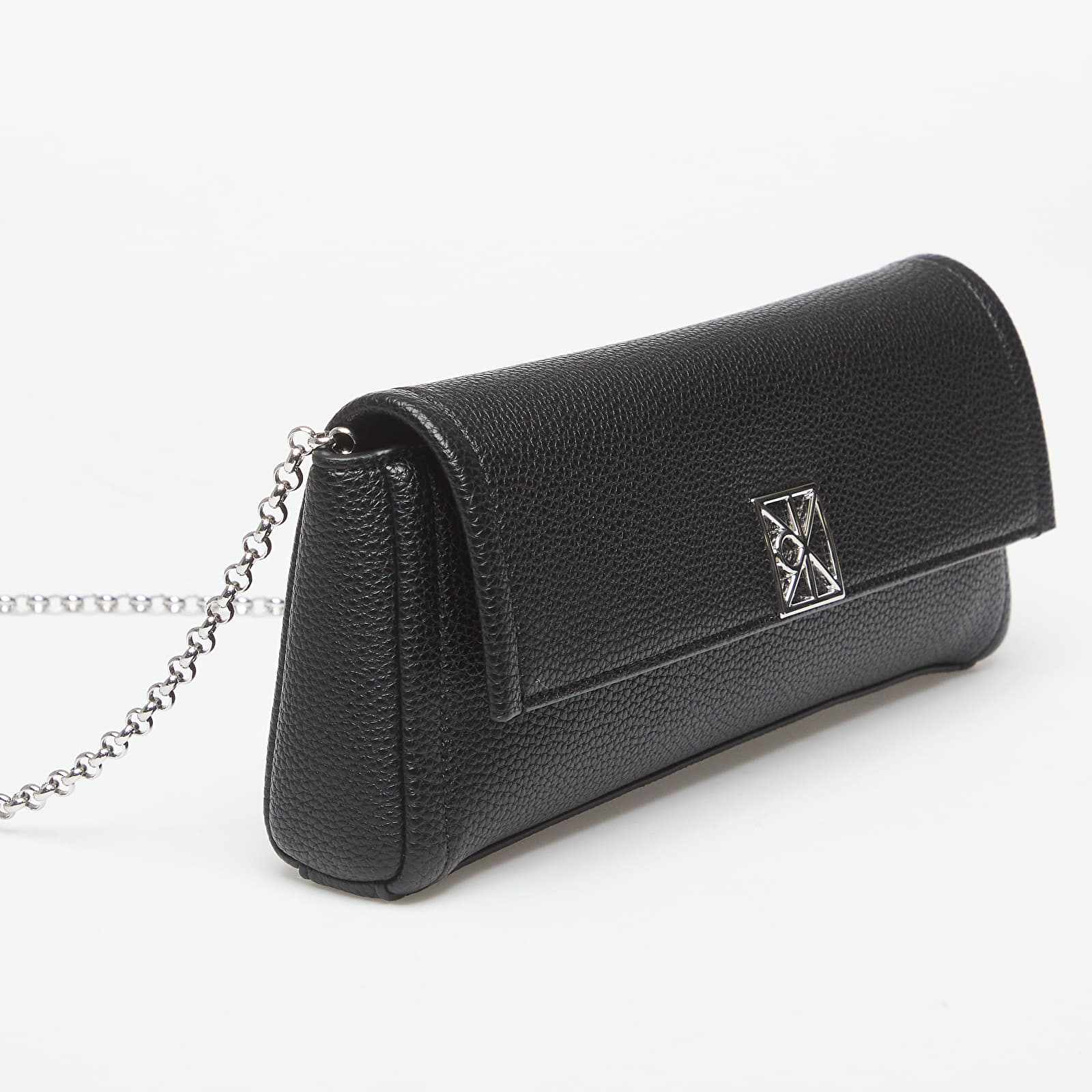 Handtassen voor vrouwen Calvin Klein Emblem Hw Pebble Clutch Black