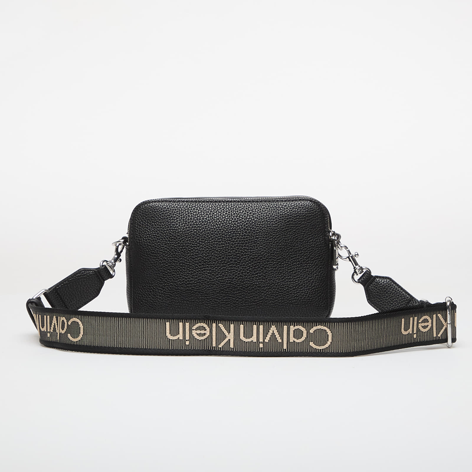 Τσάντες Calvin Klein Webbing 2X Strap Camera Bag Black
