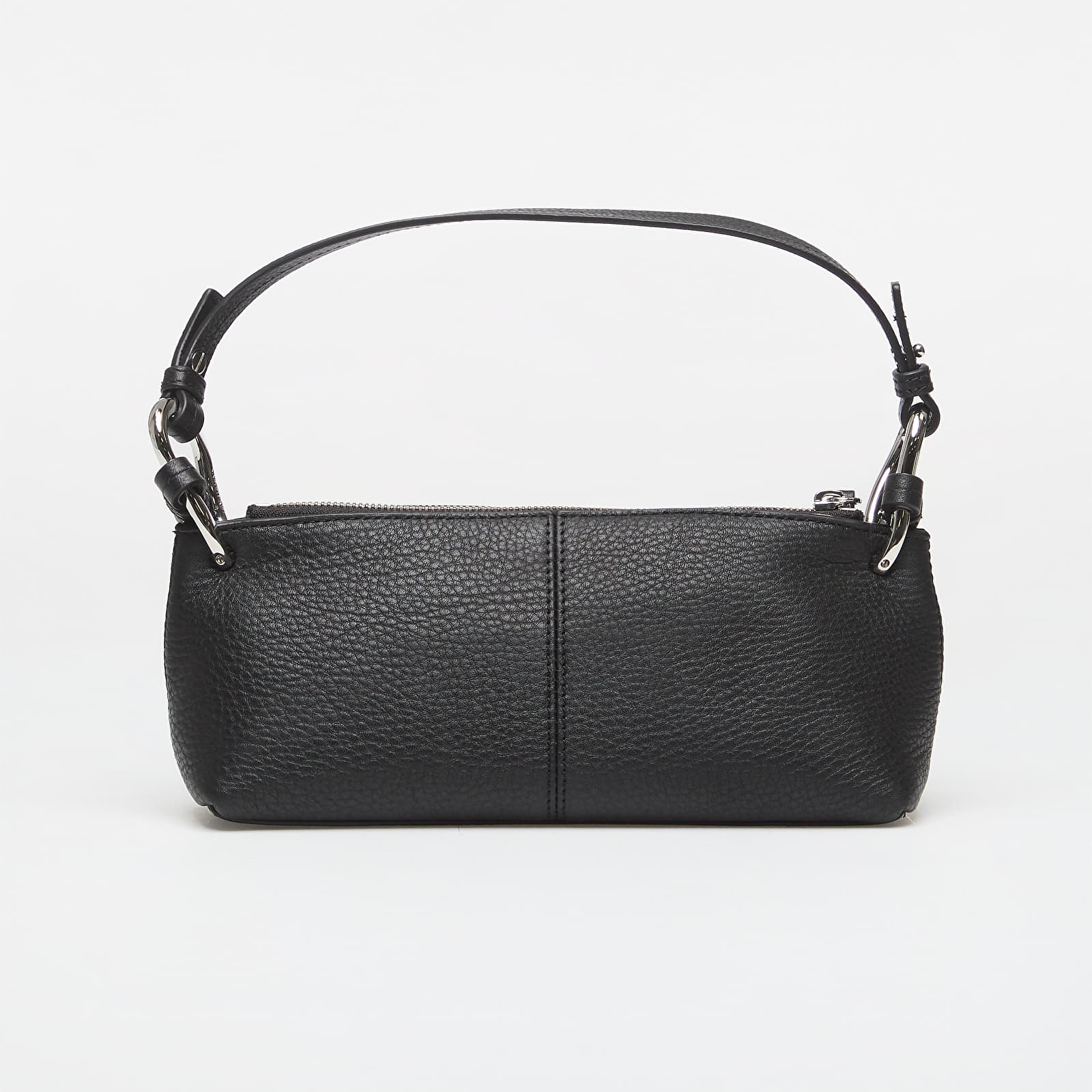Handbags Calvin Klein Slouchy Leather Small Conv Bag Black