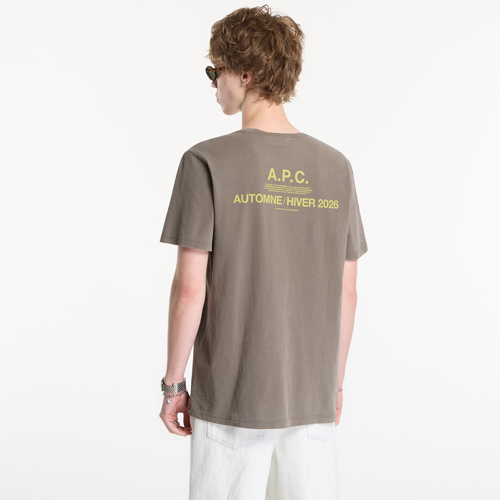 Футболки A.P.C. T-Shirt Apc Automne26 Gray