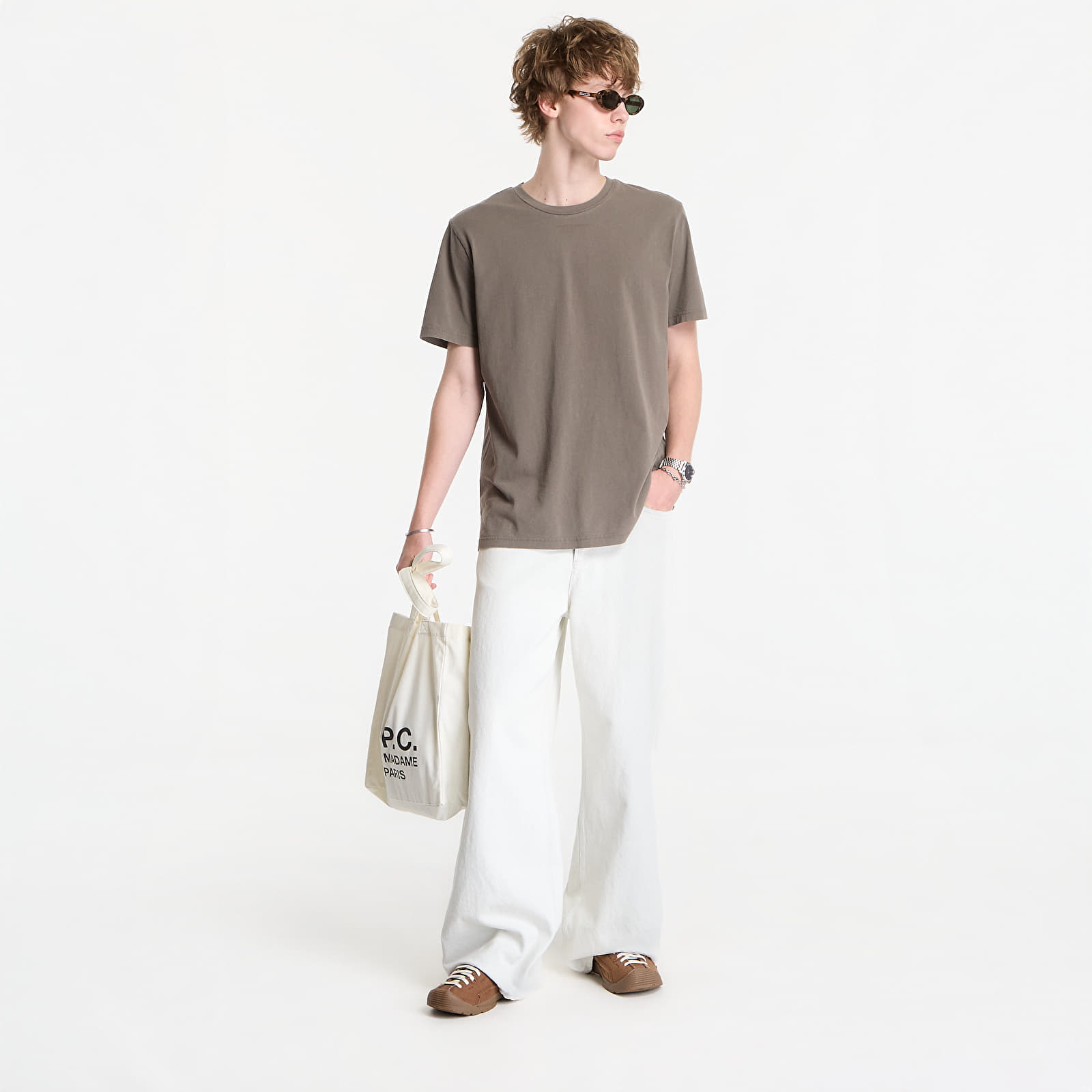 Футболки A.P.C. T-Shirt Apc Automne26 Gray