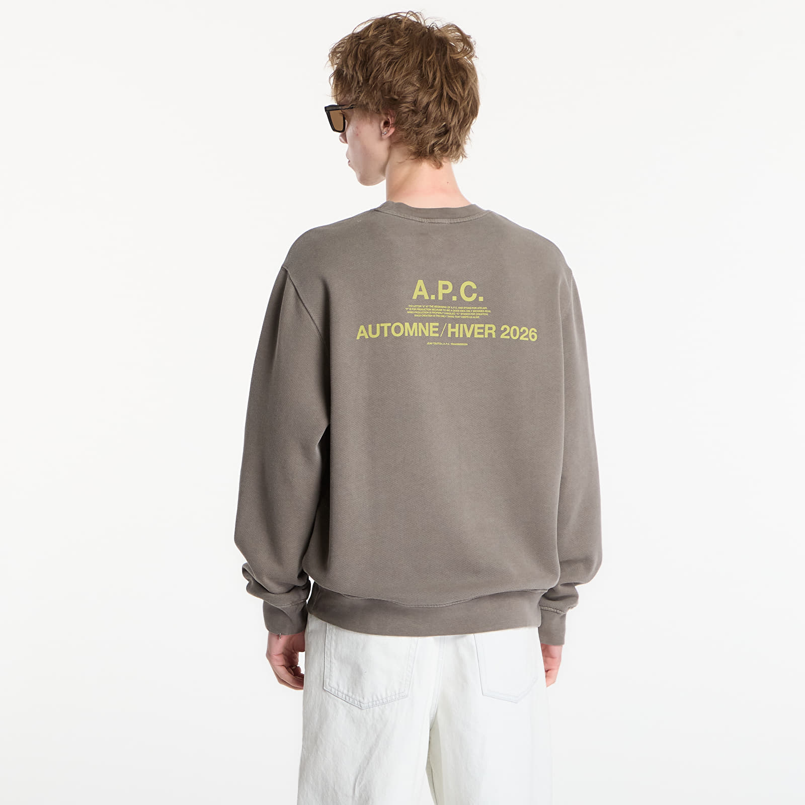 Sweatjacken und Sweatshirts A.P.C. Sweatshirt Apc Automne26 Gray