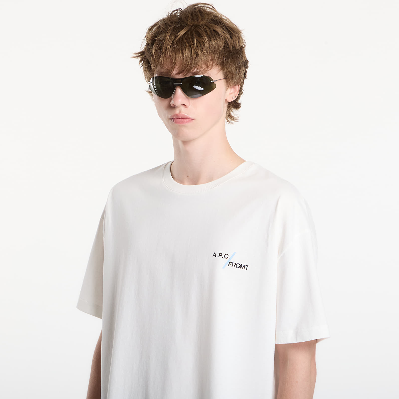 T-skjorter A.P.C. T-Shirt Renoncement White
