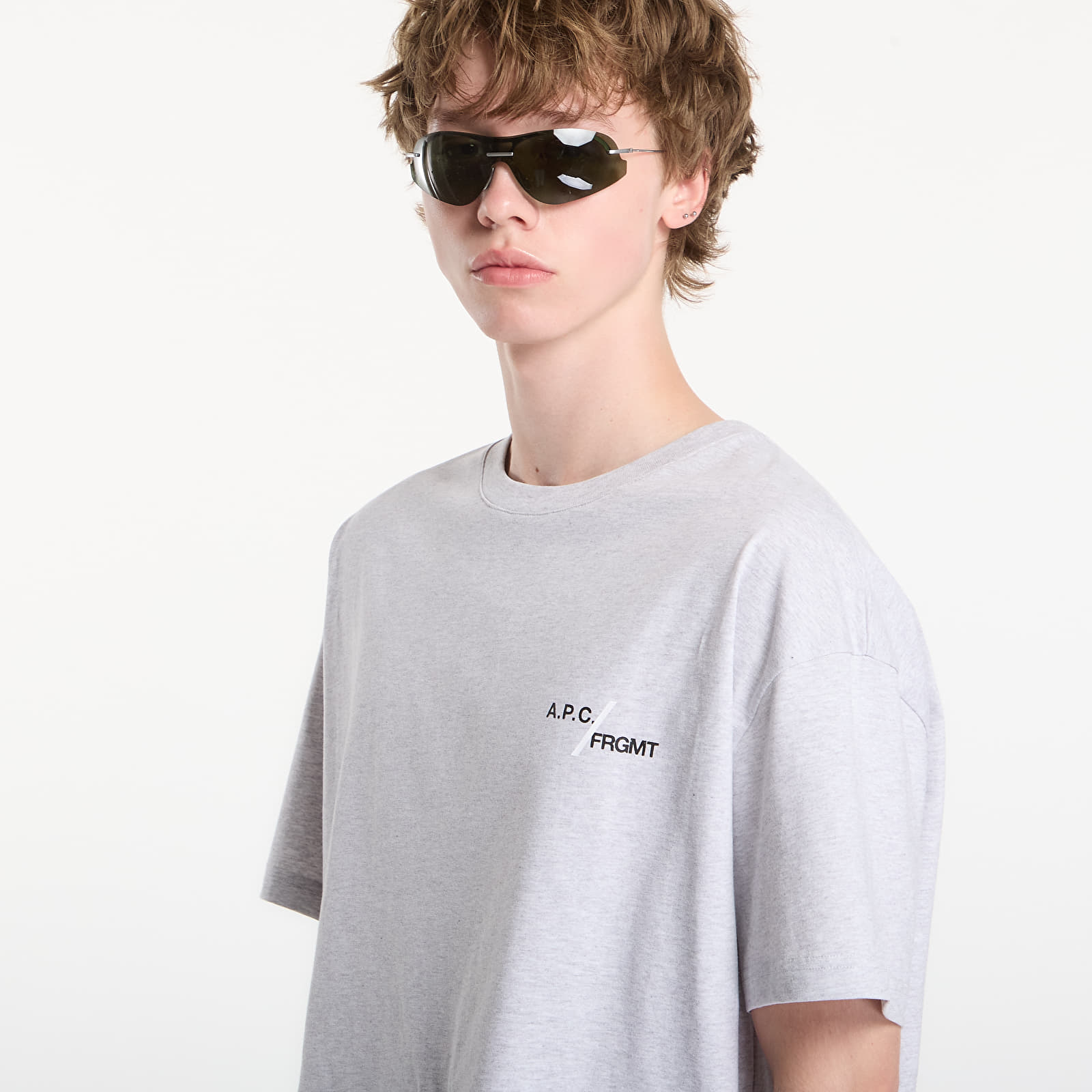 T-skjorter A.P.C. T-Shirt Renoncement Gray