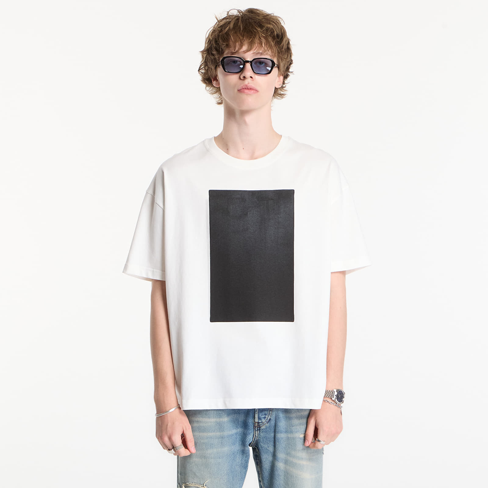 T-skjorter A.P.C. T-Shirt Olivier M White