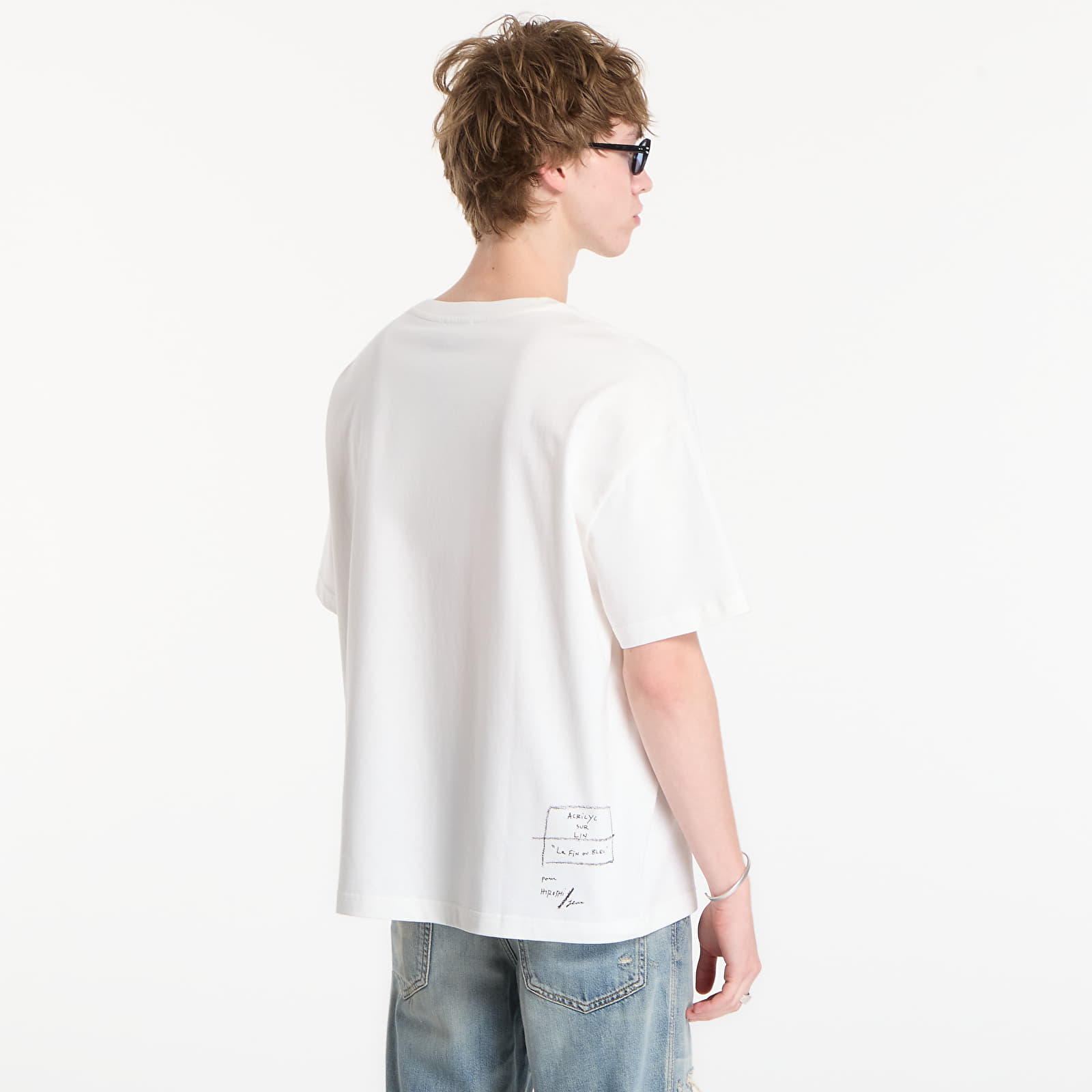 T-skjorter A.P.C. T-Shirt Olivier M White