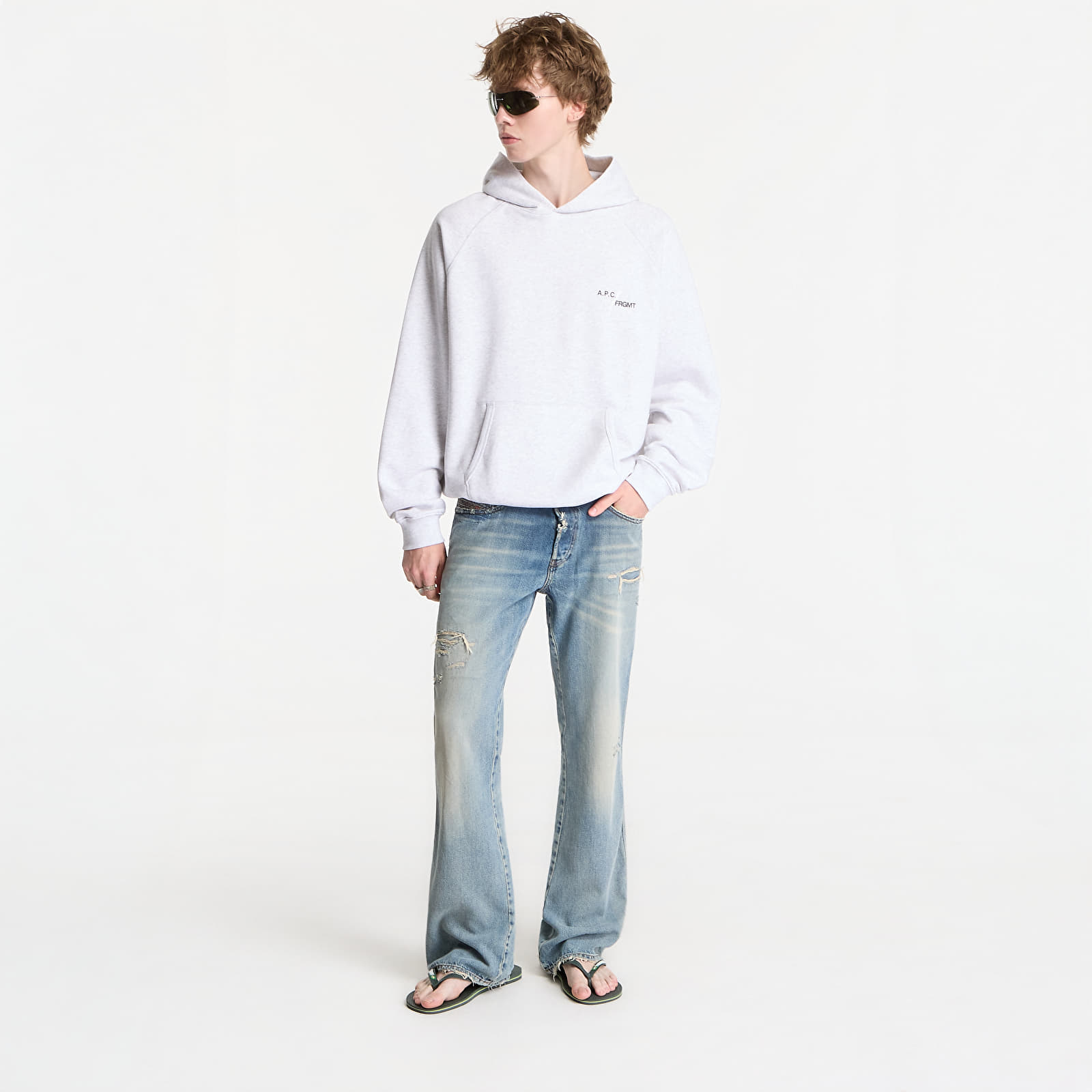 Худі та реглани A.P.C. Hoodie Duck Gray