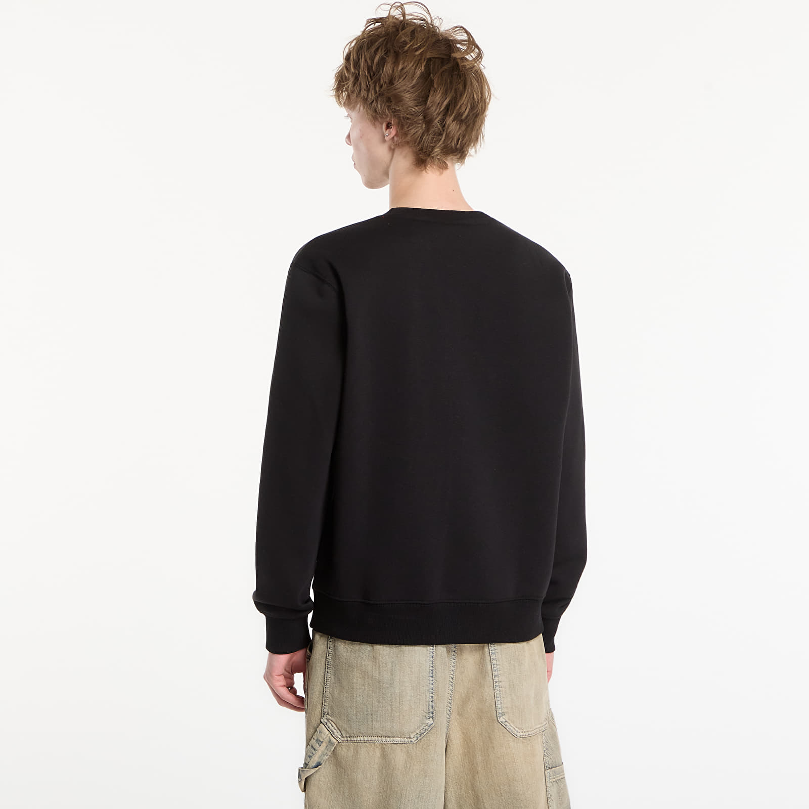 Sweatjacken und Sweatshirts Alpha Industries Basic Hoody Small Logo II Black