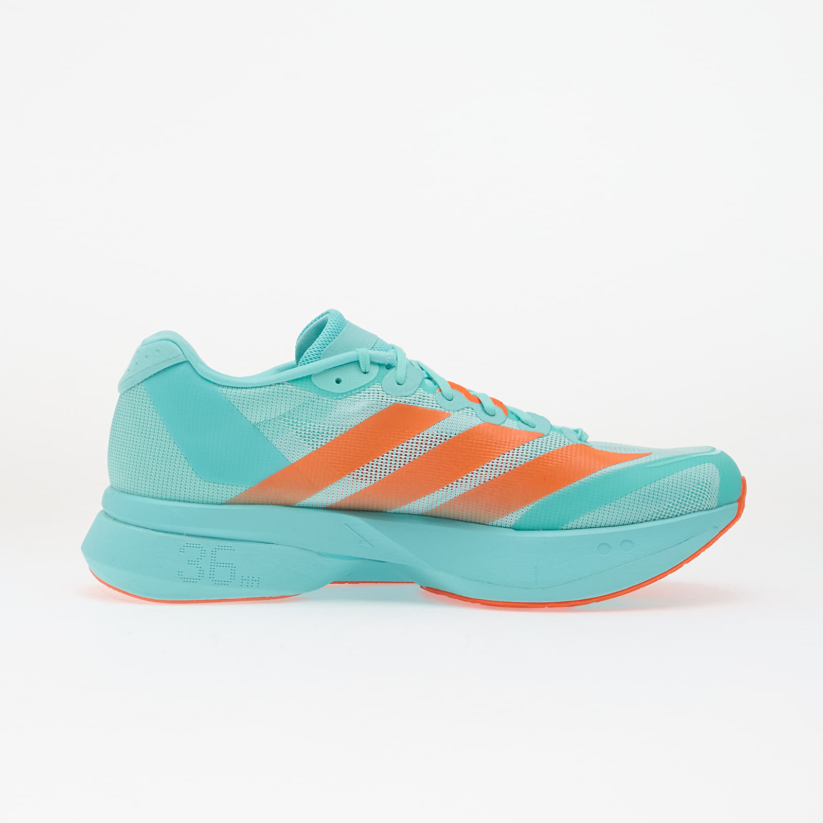 Herresko adidas Adizero Boston 13 LIGHTSTRIKEPRO Flash Aqua/ Impact Orange/ Iron Met.