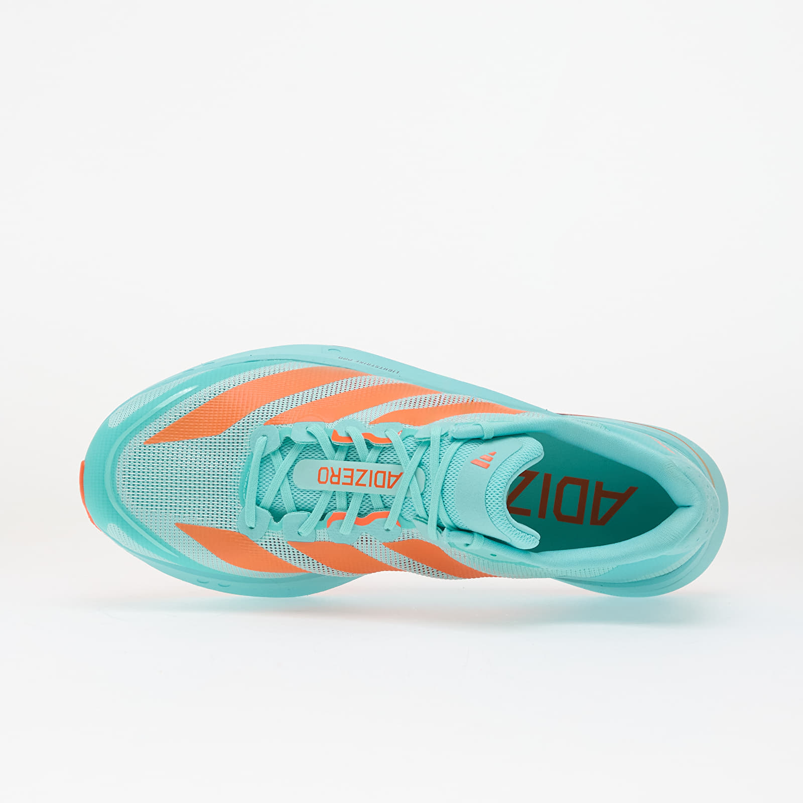 Herresko adidas Adizero Boston 13 LIGHTSTRIKEPRO Flash Aqua/ Impact Orange/ Iron Met.
