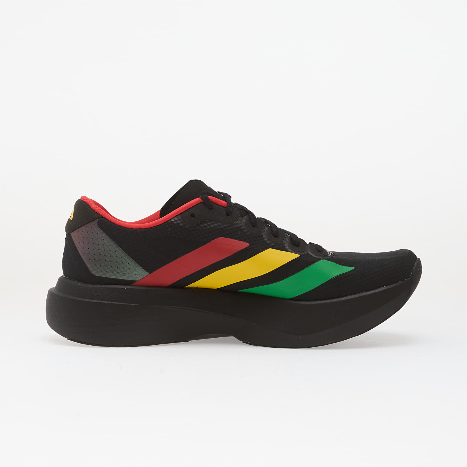Damesschoenen adidas Jamaica 26 X Bob Marley Adizero Evo SL Core Black/ Vivid Green/ Bold Gold