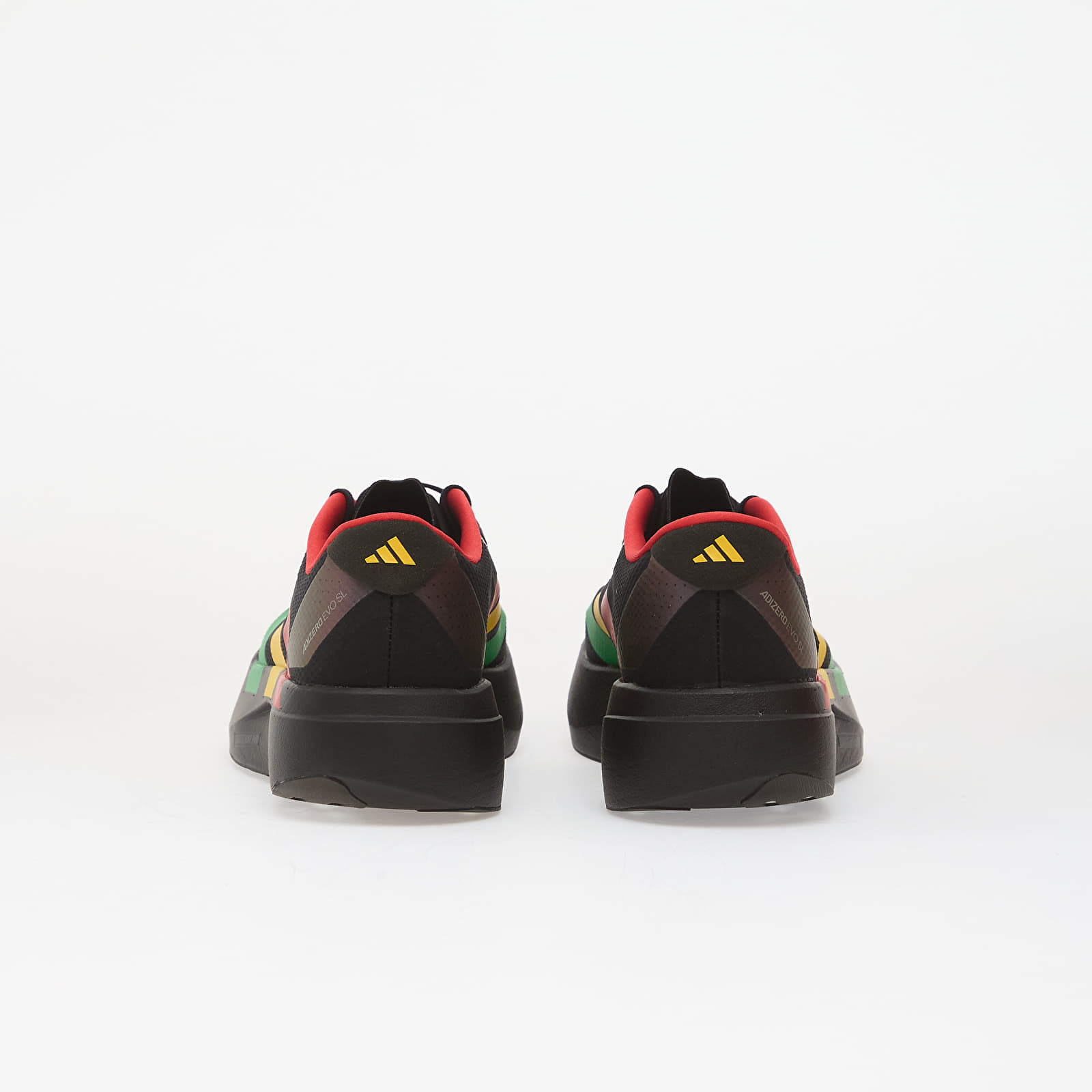 Damesschoenen adidas Jamaica 26 X Bob Marley Adizero Evo SL Core Black/ Vivid Green/ Bold Gold