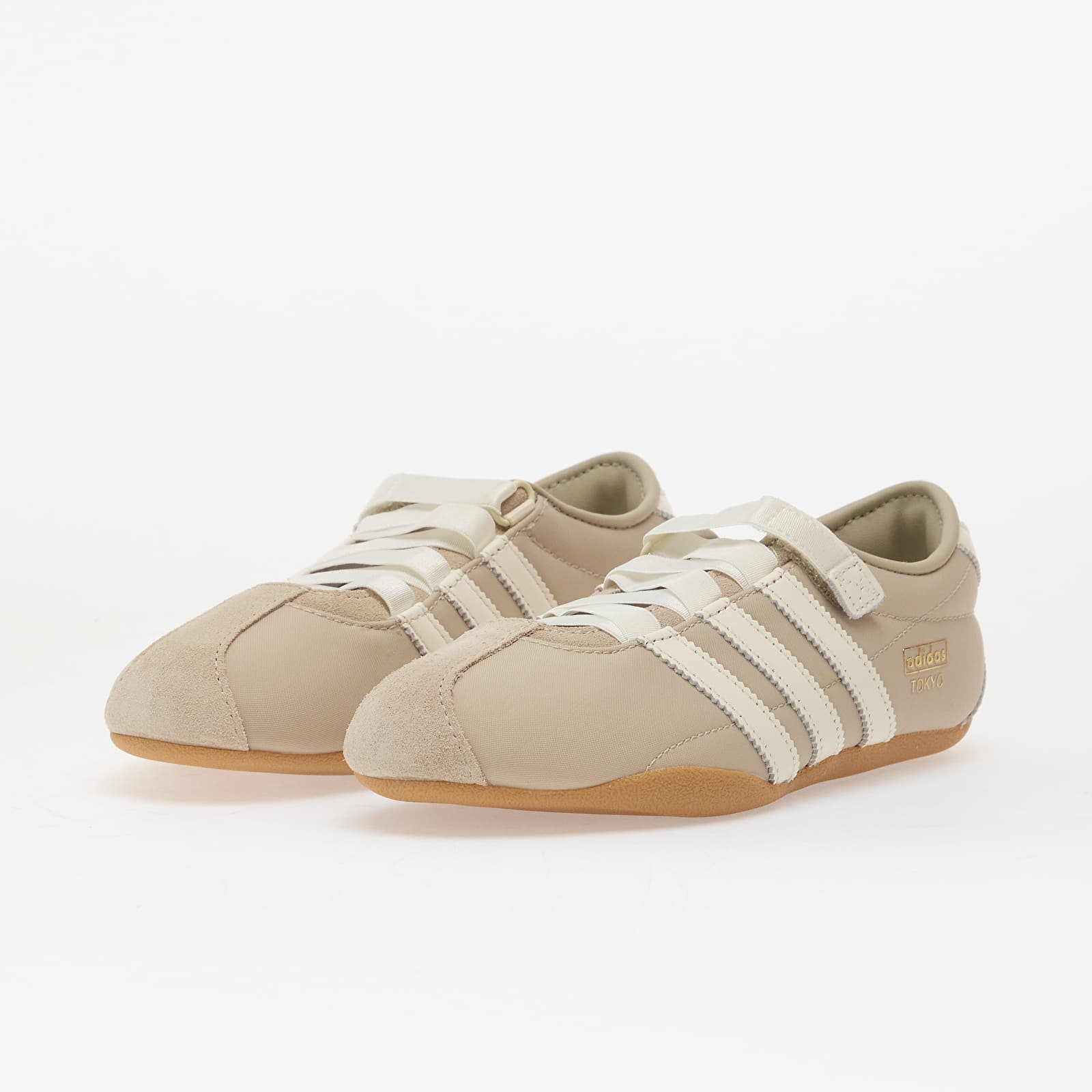 Женская обувь adidas Tokyo MJ Khaki Three/ Off White/ Gum 3
