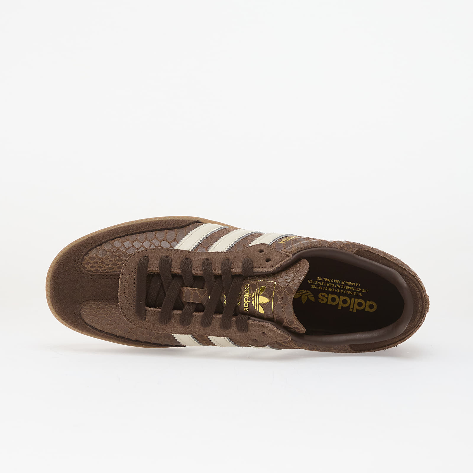 Herenschoenen adidas Samba OG Earth Strata/ Off White/ Gum4