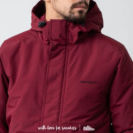 Jackets Carhartt WIP Kodiak Blouson Jacket Mulberry Black Footshop
