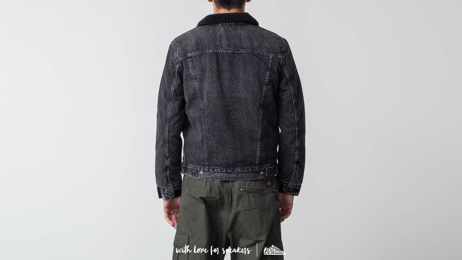 Jacken Levi's® X Justin Timberlake Sherpa Trucker Jacket Grey Denim