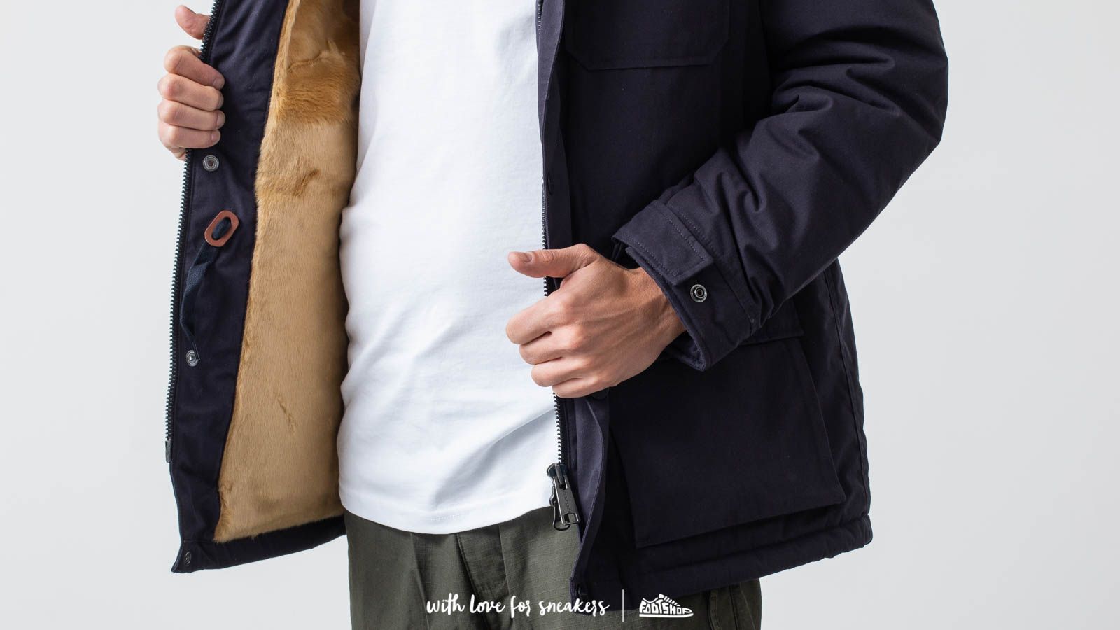 Jackets Carhartt Mentley Jacket Dark Navy