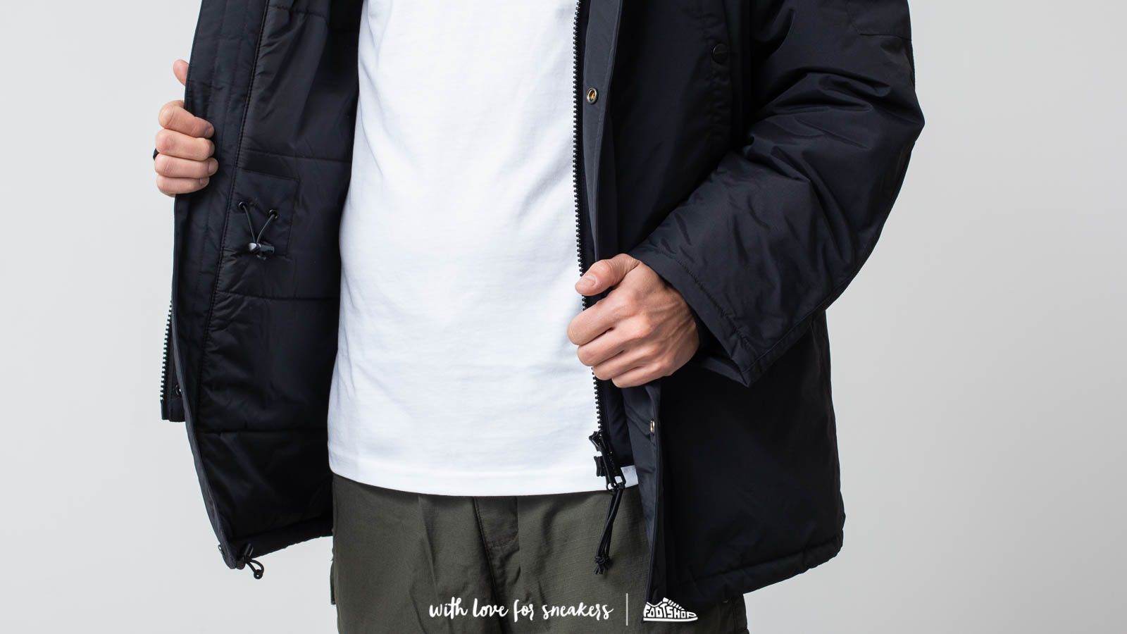 Jakne Carhartt WIP Anchorage Parka Black/ Black