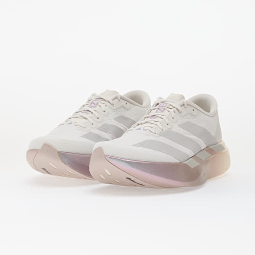 adidas Adizero EVO SL Woven Crystal White/ Grey Two/ Matt Purple