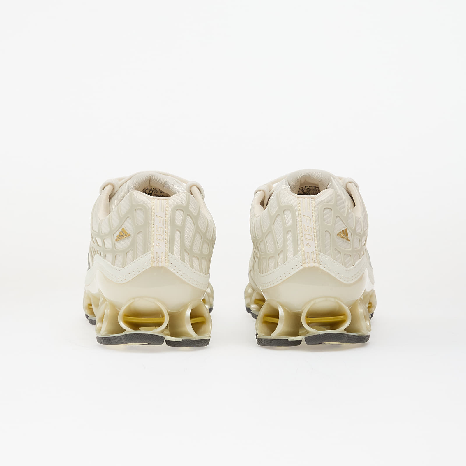 Men's shoes adidas Megaride F50 Cloud White/ Ice Gold Met./ Gold Met.