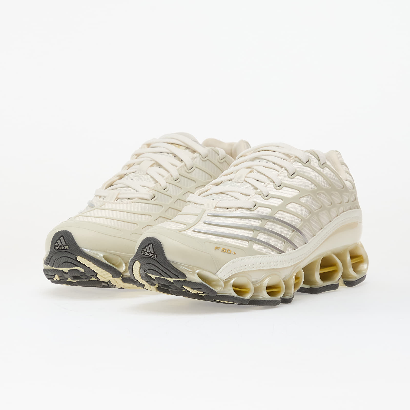 Men's shoes adidas Megaride F50 Cloud White/ Ice Gold Met./ Gold Met.