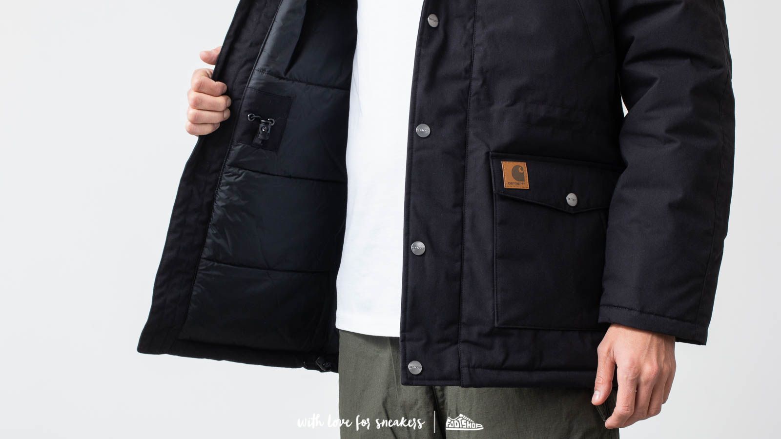 Jackets Carhartt WIP Trapper Parka Black/ Black
