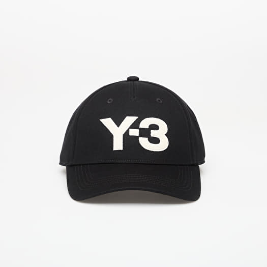 Y-3 Logo Cap Black/ White