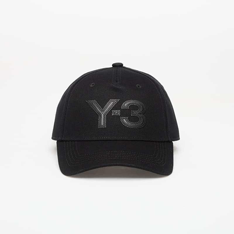 Y-3 Logo Cap Black/ Black