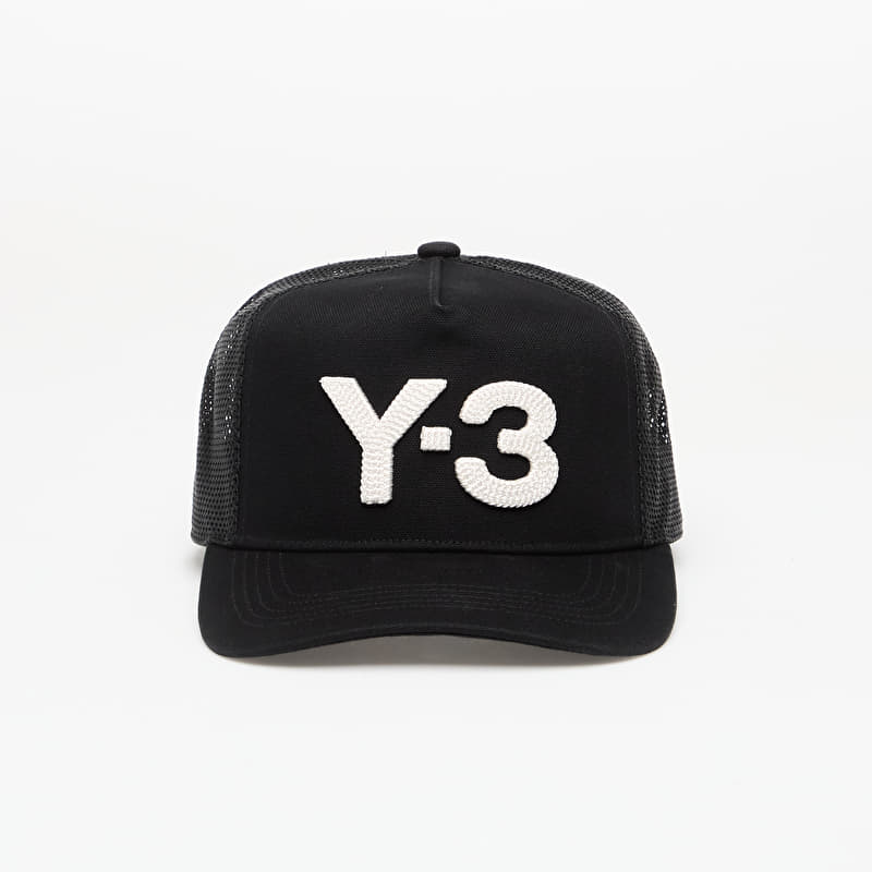 Y-3 Trucker Cap Black