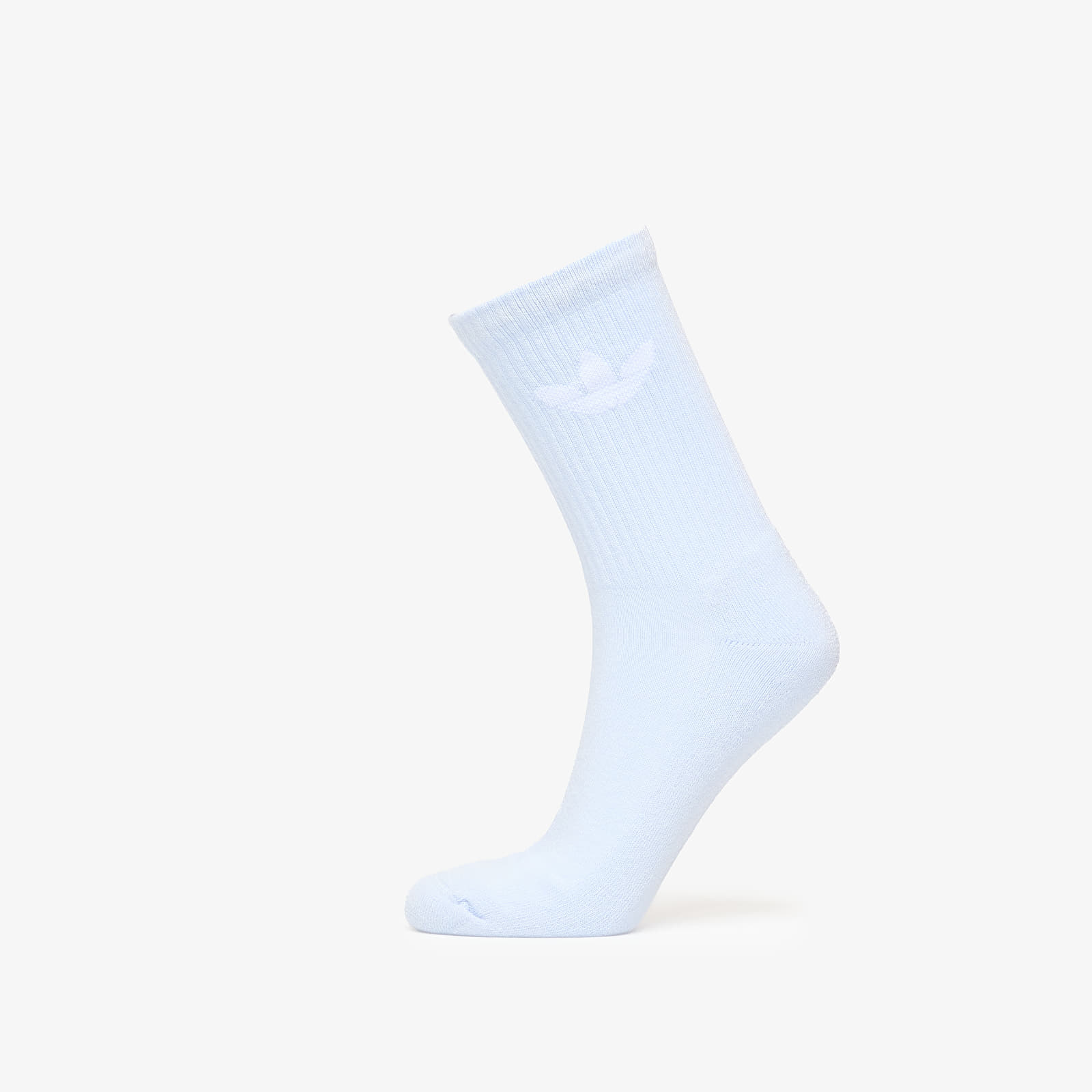 Socks adidas Trefoil Crew Sock Cushion 3-Pack White