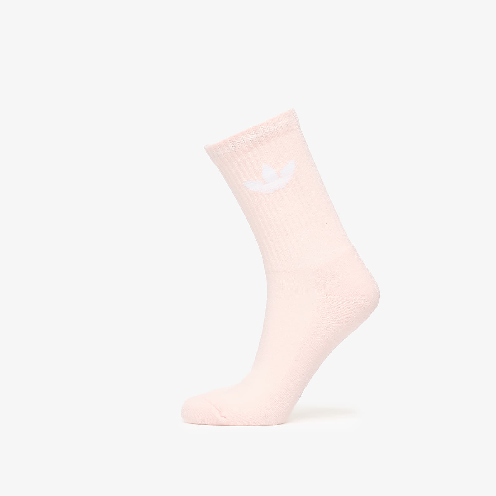 Socks adidas Trefoil Crew Sock Cushion 3-Pack White