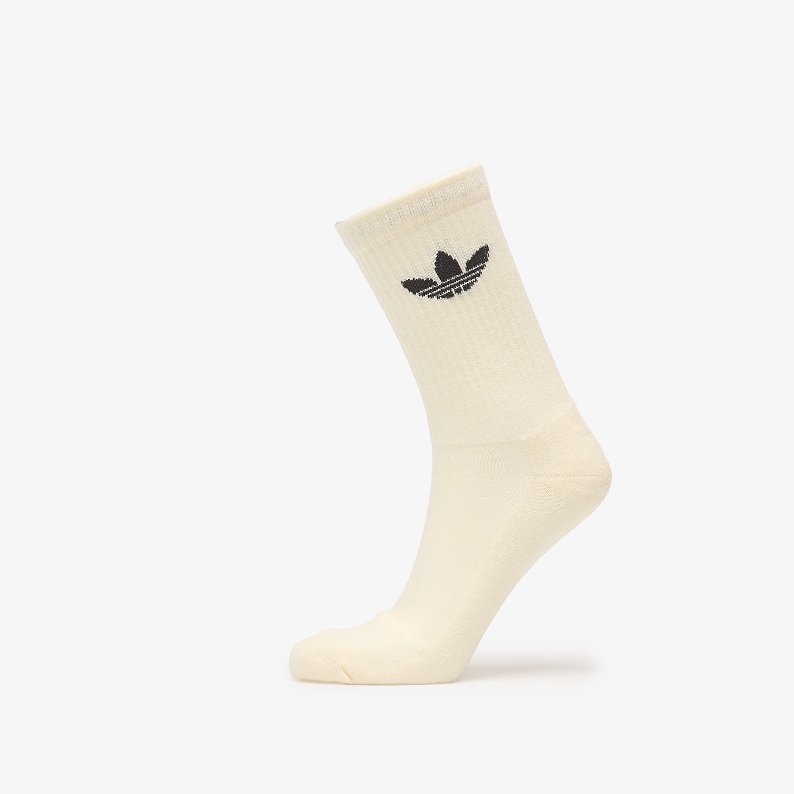 Socken adidas Trefoil Crew Sock Cushion 6-Pack Cloud White