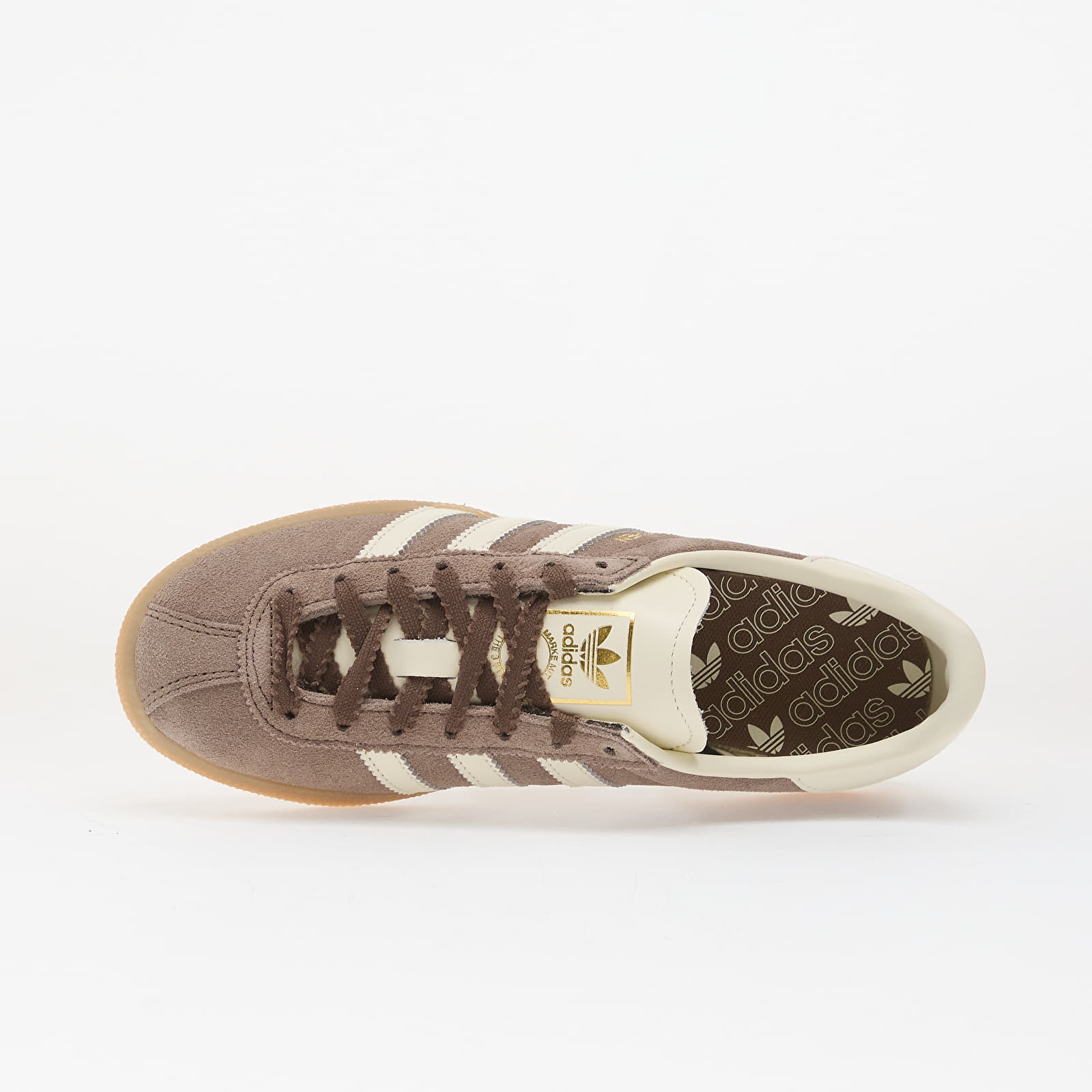 Chaussures et baskets femme adidas Muenchen Earth Strata/ Off White/ Gum 3