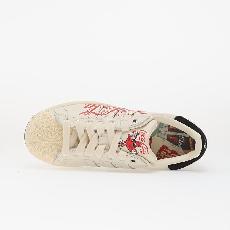 adidas x Coca Cola Superstar II Core White/ Core Black/ Cream