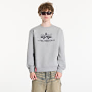 Alpha Industries Basic Hoody Small Logo II Grey Heather