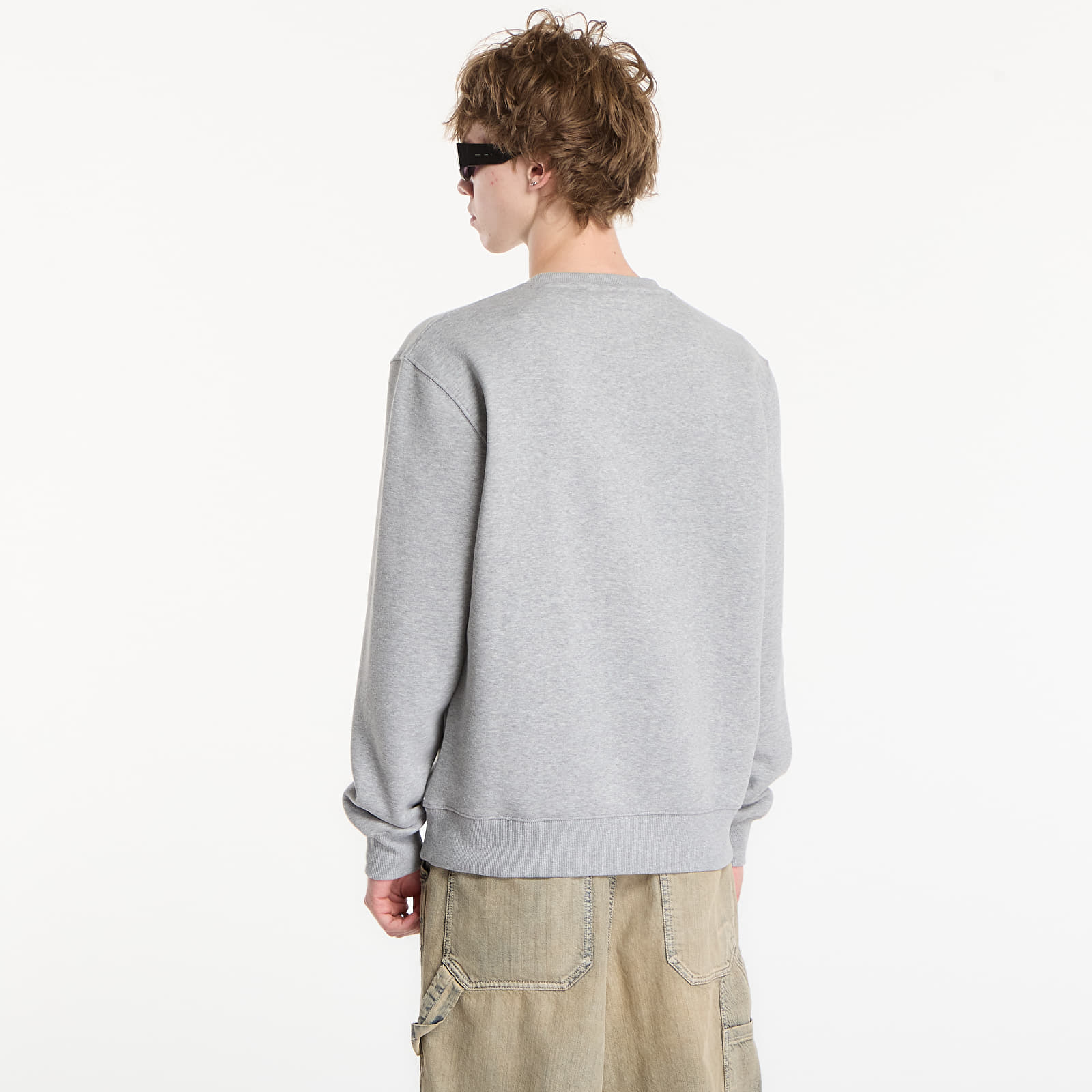 Sweatjacken und Sweatshirts Alpha Industries Basic Hoody Small Logo II Grey Heather