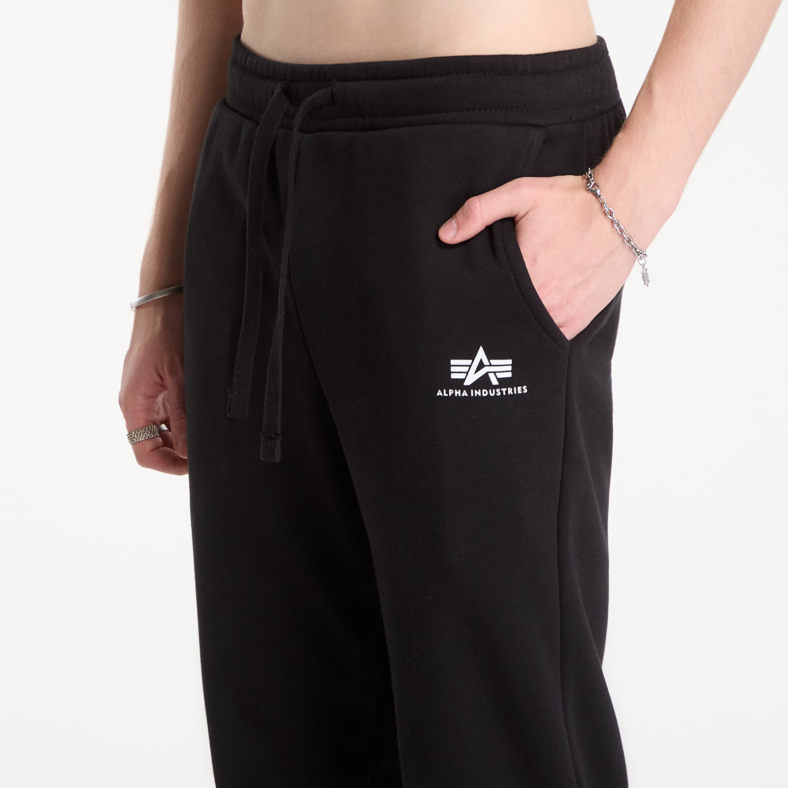 Men's sweatpants Alpha Industries Basic Small Logo II Jogger Black