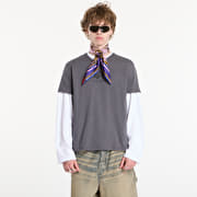Alpha Industries Basic T-Shirt Contrast Stitch Grey Black/ Black