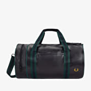 Fred Perry Classic Barrel Bag Navy / Grassroots