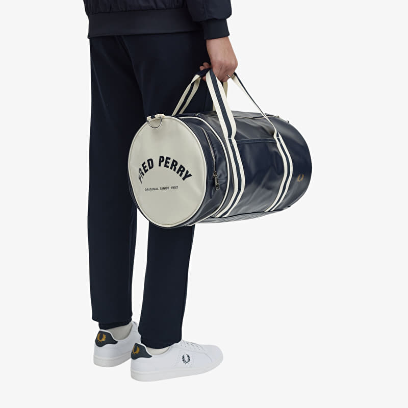 Torba Fred Perry Classic Barrel Bag Navy/ Ecru