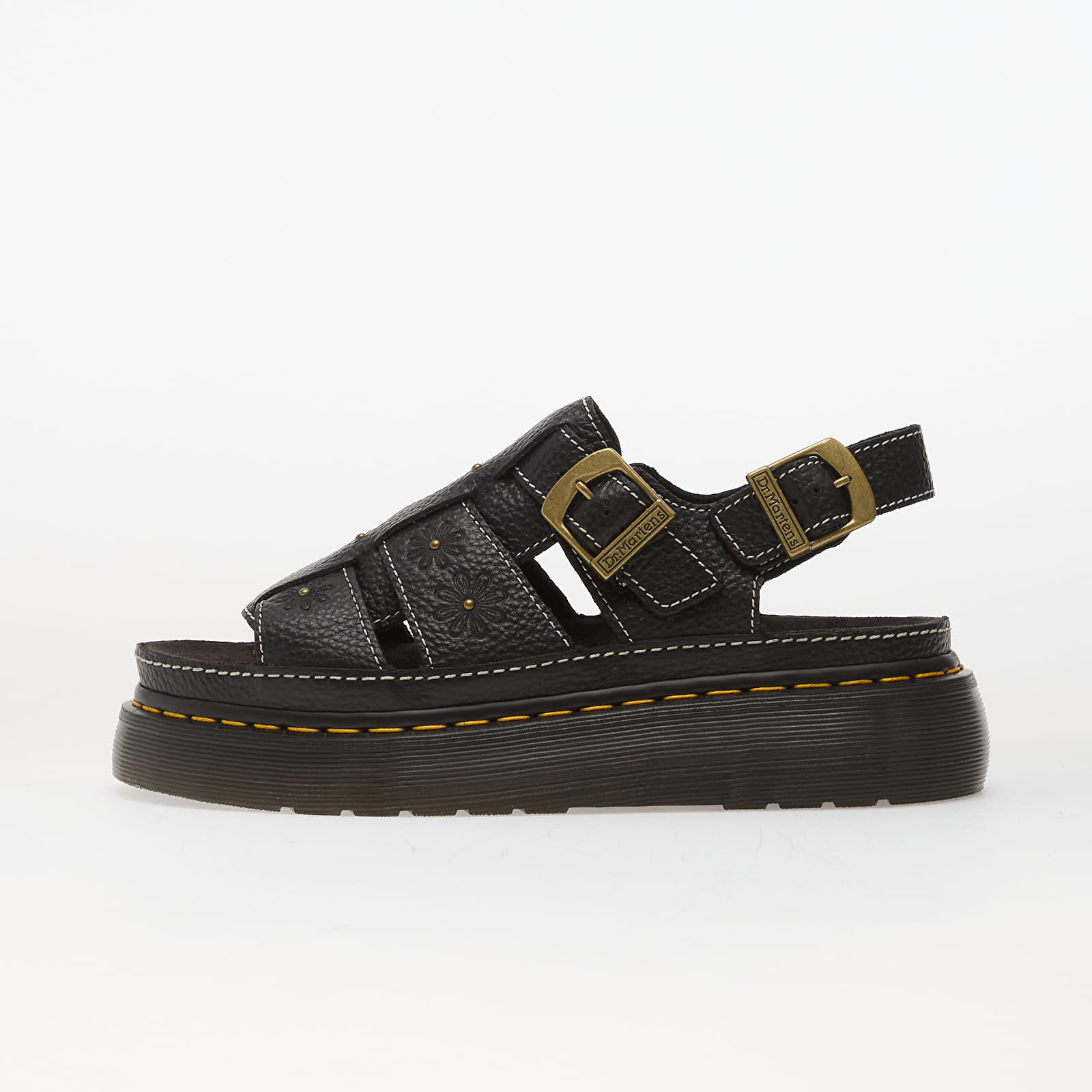 Damesschoenen Dr. Martens Wrenlie Open FL Sandal Black