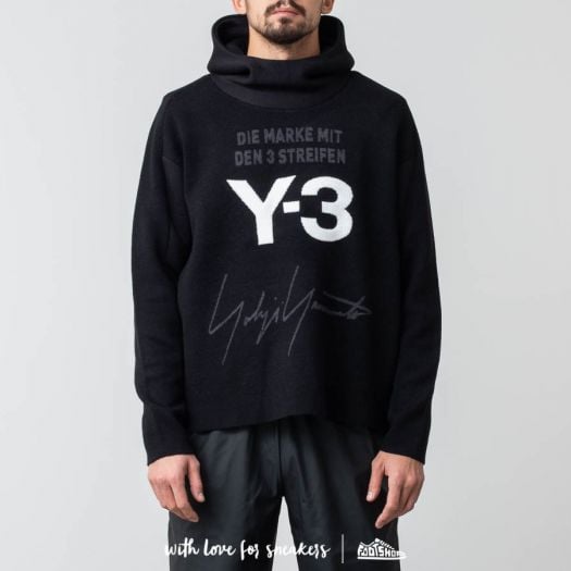 Y 3 Knitted Stacked Hoodie