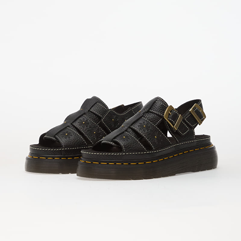 Dr. Martens Wrenlie Open FL Sandal Black | Footshop
